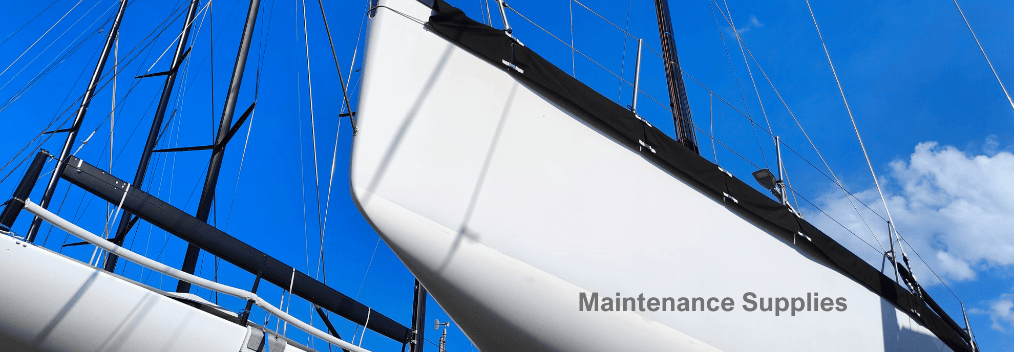 Boat maintenance supplies